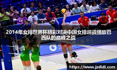 2014年女排世界杯精彩对决中国女排迎战强敌巴西队的巅峰之战